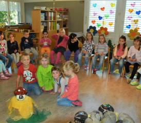 Der Kindergarten machte einen Ausflug ins Zwergenreich