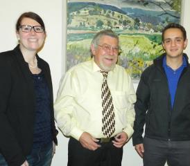 v.li. Petra Sommer, Ueli Wiederkehr und Joel Etter.