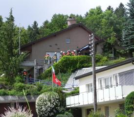 Löscheinsatz im Wolfgalgen