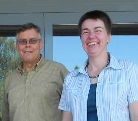 Heinz Walti und seine Nachfolgerin Susanne Remund