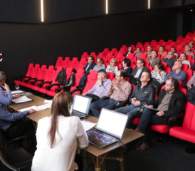 Das Cinema 8 als Versammlungsort, hier für den HGV Schöftland und Umgebung (Bild: Remo Conoci)