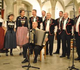 Jodelklänge mit Martin Flury am Benefizkonzert 125 Jahre SRK Aargau in der Stadtkirche Aarau