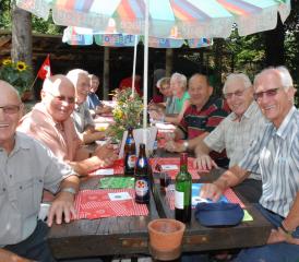 Die Gemütlichkeit herrschte vor auf Chüestelli-Chöpfli.