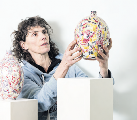 Barbara Hunziker, Zetzwiler Keramikerin (Bild: psi.)