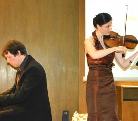 Königliche Klänge im Altersheim mit Andrea und Matthias Kipfer aus Zofingen