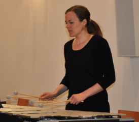 Vibraphonistin Sonja Huber (Bild: hg.)