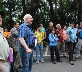 Willy Faes von der Ortsbürgerkommission freute sich über die grosse Beteiligung