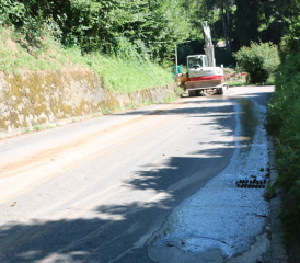 Haldenstrasse Gontenschwil (Bild: rc.)