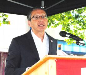 Die beiden Entfelden feierten gemeinsam – mit Regierungsrat Dr. Urs Hofmann