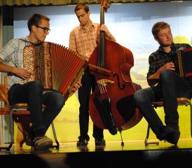 Die Kapelle Löpfig-Lömpfig trat zu Dritt auf