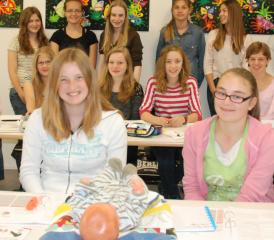 Sie lernten den Umgang mit Babies und Kleinkindern