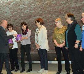 Ein Dankeschön vom Gemeindeammann Peter Stadler an die ehrenamtlichen Helferinnen beim Mittagstisch der Senioren