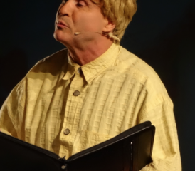 René Rindlisbacher vom Duo Edelmais im Saalbau (Bild: lo.)