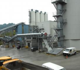 In die Tiefe gebaut und deshalb kaum sicht- und hörbar: Das Kieswerk Fischer in Staffelbach