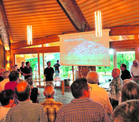 Die Biberburg steht seit 15 Jahren für veschiedenste Anlässe offen. (Bild: zVg.)