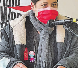 SP-Grossrätin Silvia Dell’Aquila: «Es ist Zeit für Veränderungen und sozialen Wandel.» (Bilder: fk)