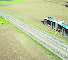 Der Linienbus der Auto AG Rothenburg kam im Ortsteil Neudorf von der Strasse ab. (Quelle: Luzerner Polizei)