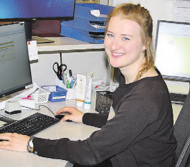 Sibylle Dopple: Frisch ausgebildete Kauffrau und auf der Suche nach einer Stelle. (Bilder: zVg.)