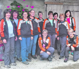 Auf Reisen: Die diesjährige Turnfahrt des Frauenturnvereins führte nach Sörenberg. (Bild: zVg.)