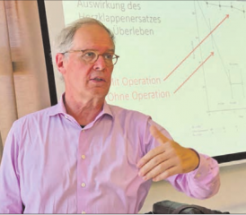 Operation am offenen Herzen: Spannendes Referat von Prof Thierry Carrel beim Rotary Club Wynen- und Suhrental auf dem Rütihof. (Bild: zVg.)