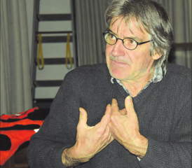 Beat Niederberger: Er engagierte sich und machte mit einer Gruppe bei der Befragung mit. (Archivbild: st.)