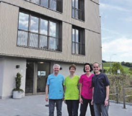 Neu am Landhusweg 2: Das Praxisteam freut sich auf Ihren Besuch am Tag der offenen Tür. (Bild: zVg.)