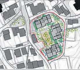 Dorfkernentwicklung der Gemeinde Burg: Die Gemeinde möchte die Führungsaufgabe nicht den Investoren überlassen. (Bild: zVg.)
