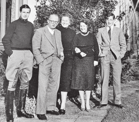 Die Familie Villiger in den 50er Jahren: Das Ehepaar Max und Dory Villiger mit ihren Kindern (vl) Heinrich, Monika und Kaspar. (Bilder: zVg.)