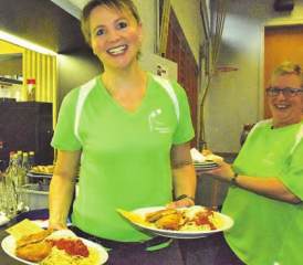 Die Portionen sind nicht nur gross und lecker – sie werden auch mit sehr viel Charme serviert.