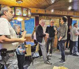 Als Dankeschön für ihr Engagement lud der Vorstand des NVV Oberkulm seine Helfer zu einem gemütlichen Abend ein. (Bild: zVg.)