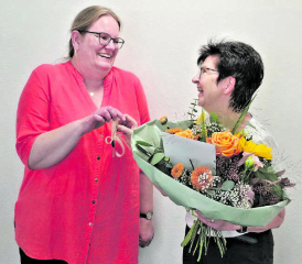 Schlüsselübergabe bei Amtsantritt: Freude herrscht – beidseitig!