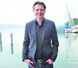 «Gredig persönlich» am Hallwilersee: Urs Gredig, SRF-Journalist und Moderator berichtet von seinem Werdegang, seiner erfahrungsreichen Arbeit bei der Newssendung «10vor10», beim Talkformat «Gredig direkt» und von seiner zweiten Heimat am Hallwilersee. (Bild: René Fuchs)