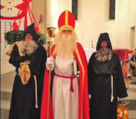 Ab Montag ist der Samichlaus in Menziken unterwegs. (Bild: zVg.)