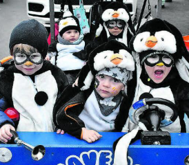 Have an Ice Day: Achtung, süsse Pinguine an Bord.