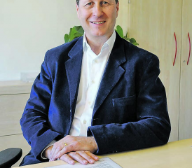 Betriebliches Gesundheitsmanagement: Siegfried Sommerhalder, Stellenleiter des Sozialdienstes im Bezirk Kulm, ist Gesundheit am Arbeitsplatz wichtig. (Bild: WB-Archiv)