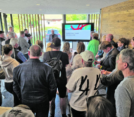 Lehrreicher und unterhaltsamer Gewerbe-Apéro. (Bilder: zVg.)