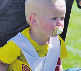 Keiner zu klein: Der jüngste Starter hatte Jahrgang 2017.
