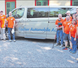 Jede Menge Spiel, Spass und tolle Erlebnisse standen für die Teilnehmer des Sportlagers der Behinderten Sportgruppe Reinach auf dem Programm. (Bild: zVg.)