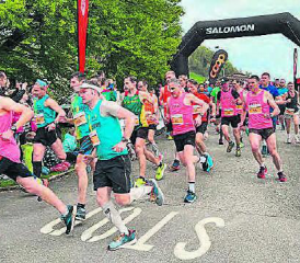 Der TV Kirchleerau übernahm die Organisation: Die Läuferinnen und Läufer waren in Kirchleerau nicht zu stoppen. (Bild: zVg.)