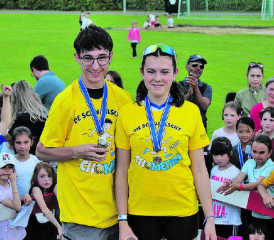 Die letztjährigen Gewinner: Noël Hermann und Leandra Steiner. (Bild: zVg.)