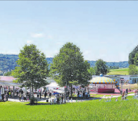 Manege frei für das Sommerfest: Am 18. Juni kann in der Stiftung Schürmatt in Zetzwil endlich wieder der bei Klein und Gross beliebte Anlass stattfinden. (Bild: zVg.)