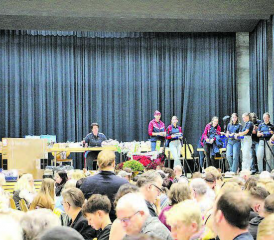 Das Chilbi-Lotto des Damenturnvereins im Kubus Rickenbach hat eine lange Tradition.
