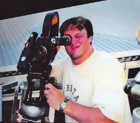 Seine liebste Beschäftigung als junger Mann: Rolf Häfeli hantierte mit seiner Super8-Kamera bereits fachmännisch.