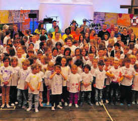 Rund 150 Kinder erlebten an der Kinderwoche der Lenzchile abwechslungsreiche Tage und spannende Geschichten. (Bilder: zVg.)