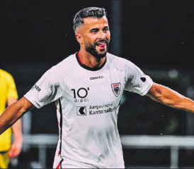 Valon Fazliu schoss sich am Montag mit seinem 5. Saisontor zum alleinigen Torschützenleader der Challenge League. (Archivbild: Sarah Rölli, zVg.)