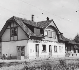 Ein Blick in die Vergangenheit: Dieses Bild trägt kein Datum, könnte wohl um die Mitte des 20. Jahrhunderts entstanden sein. (Bild: SBB-Archiv.)
