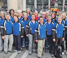 Ein gelungener Tag: Der Frauenturnverein Zetzwil auf Frühlingsreise. (Bild: zVg.)