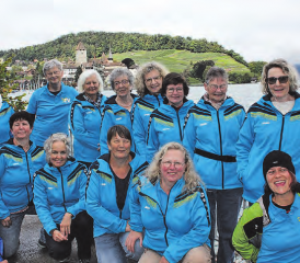 Der Frauenturnverein Schmiedrued erlebte zwei abwechslungsreiche Tage mit gutem Essen und spannenden Unternehmungen. (Bild: zVg.)