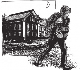 Acht Einbrüche in 25 Tagen: Bernhart Matter besorgte sich auch im Wynental Leckerbissen. (Bild: Matter-Comic, Reto Gloor, Markus Kirchhofer, Edition Moderne)