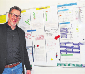 Hans-Peter Wyss organisiert den Rettungsdienst mit unkonventionellen Methoden. (Bild: zVg.)